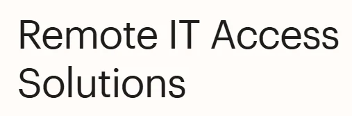 Remote IT Access